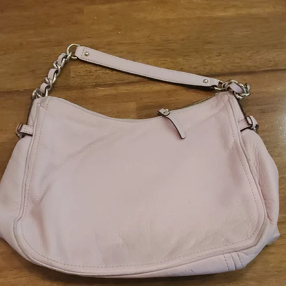 Kate Spade Pink Shoulder Bag with Silver Chain - Picture 3 of 8